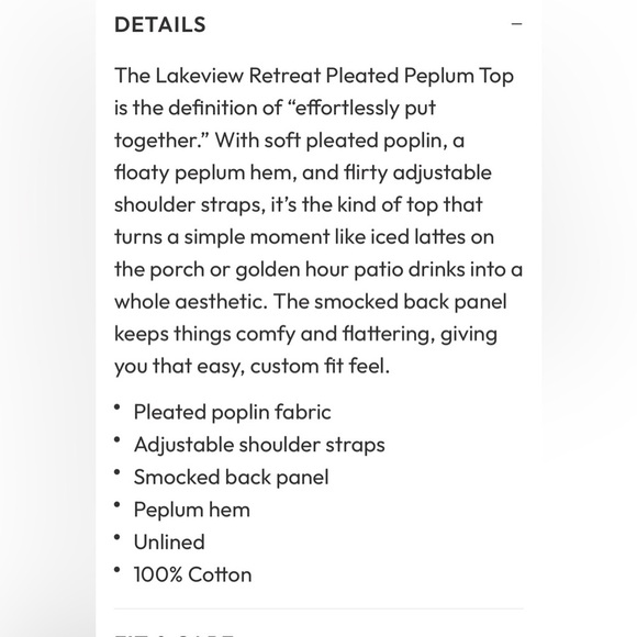 Vici Black Peplum Top - Picture 7 of 8